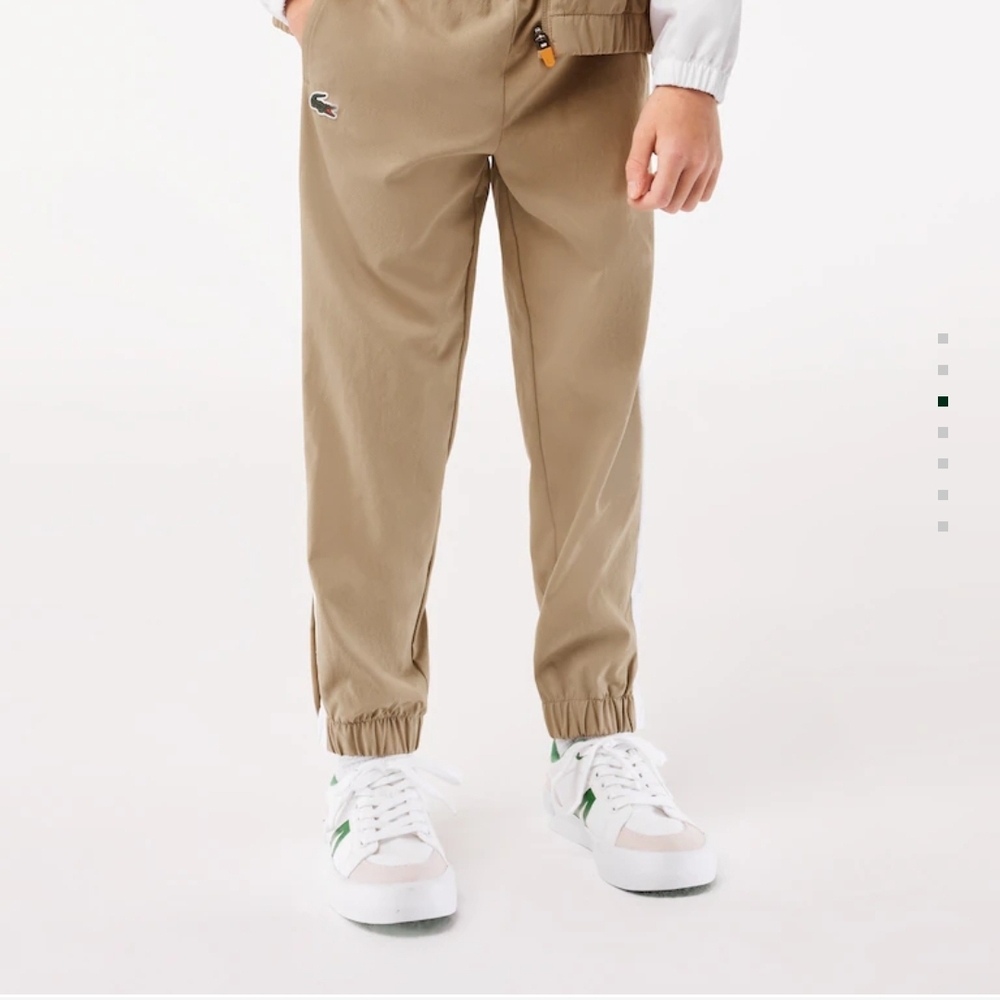Lacoste Beige and White Tracksuit - Picture 3 of 7